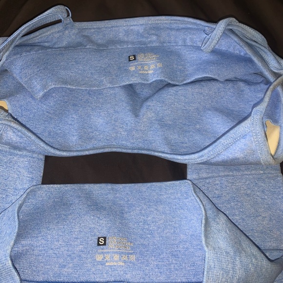 Blue two-piece workout set - Picture 2 of 2